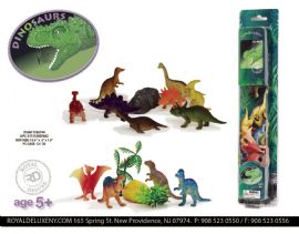 16 Pc Mini Dino Figurines