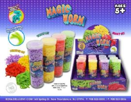 Magic Worm In Jumbo Tube Solid Colors