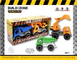 2pk Jumbo Construction Vehicle Digger And Dumb Truck