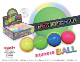 Glow In The Dark Squeeze Ball