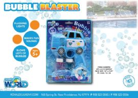 Battery Operated Police With Light And Sound Bubble Gun