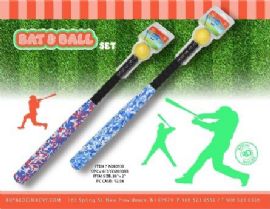 24" Padded Bat And Ball