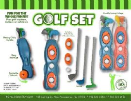 Jumbo Golf Caddy And Club Set