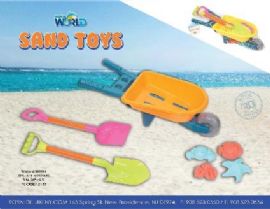 Wheel Barrel Sand Toy Set