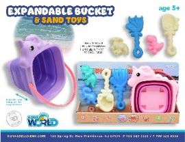 Expandable Shovel And Pail Set Strawberry Theme