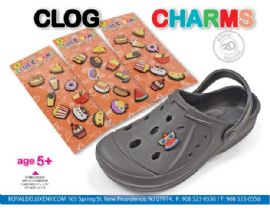 10pk Clog Charms Fast Food