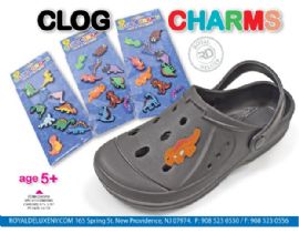 10pk Clog Charms Dino