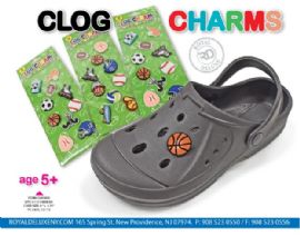 10pk Clog Charms Sports