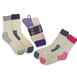 2 Pair Xoxo Boot Socks White