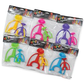 Stick Figures 2pk Suction Cup Buddies