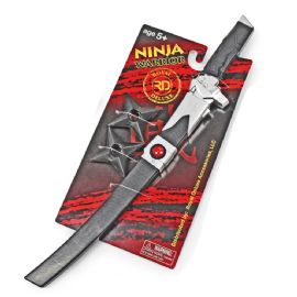 Samurai Ninja Sword With 2 Throwing Stars