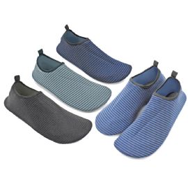 Men's Solid Striped Slim Water Shoes