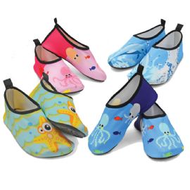 Kid's Sea Life Nautical Printed Water Shoes