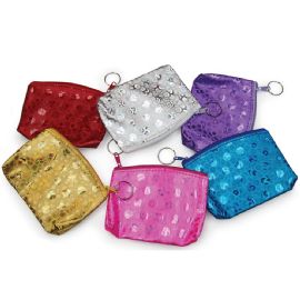 Square Shiny Zipper Pouch