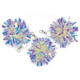 Tinsel Keychain