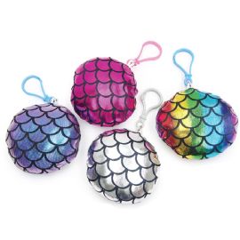 Round Mermaid Shimmer Carabiner