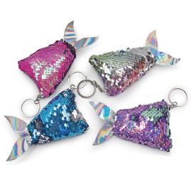 Mermaid Sequin Keychain