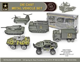 Us Army 6pc Toy Vehicle Set