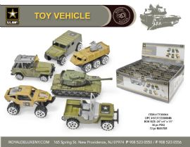 Us Army Toy Miniature Vehicle In Blister Pack