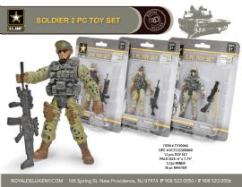 Us Army Toy Soldier Set 2pk
