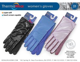 Women's Puffer Glove Touch Screen Capable