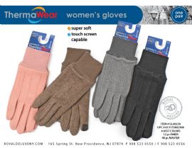 Women's Fashion Glove W/ Touch Screen Capability