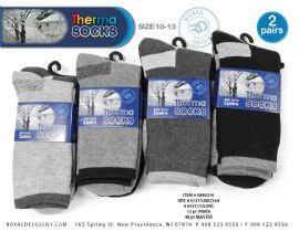 Men's 2pk Thermal Socks