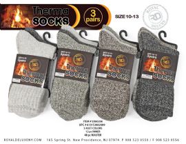 Men's 3pk Thermal Socks