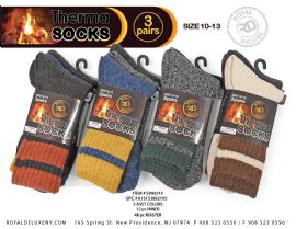 Men's 3pk Thermal Socks