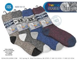 1pk Thermal Cabin Sock