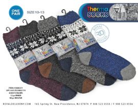 1pk Thermal Cabin Sock