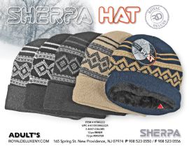Men's Sherpa Lined Knit Hat