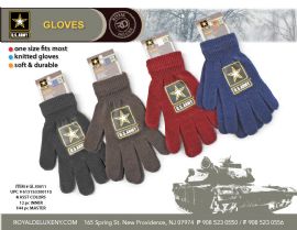 Us Army - Adult Magic Gloves - Star Symbol