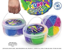 5 Divided Fluffy Putty Bucket