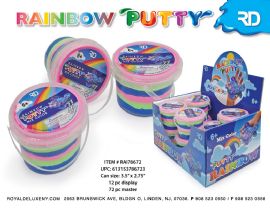 Rainbow Putty Bucket