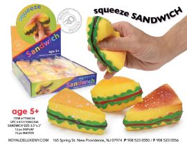 Sandwich Squeeze Toy
