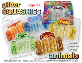 Animal Shape Squashies In Window Box 10"x9"