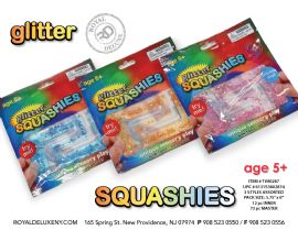 Glitter Bead Squashies Maze In Foil Package 6"x6"