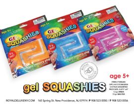 Gel Squashies Rectangle In Foil Package 6"x6"