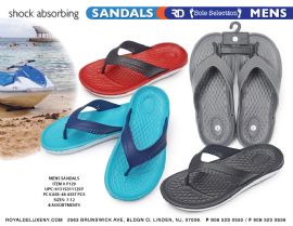 Mens Strap 2tone Sandal -- 7-12