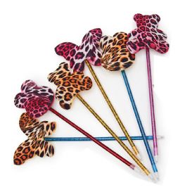 Cheetah & Safari Print Novelty Shaped Pens