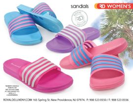 Women's Stripe Slide Sandal