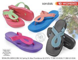 Women's Thong Sandal 2tonal W Wrap Top