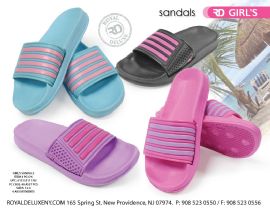 Girl's Stripe Slide