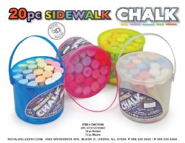 20 Pc Chalk Bucket