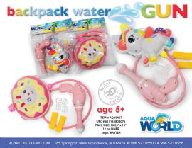 Girls Back Pack Water Sprayer