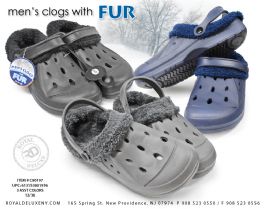 Men's Fur Lined Clogs