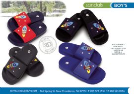 Boy's Slide W/ Rocket Ship Motif